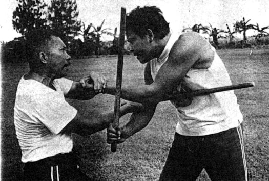 Filipino Stick Fighting class this morning!  Starting in September, Be  Ryong will offer Filipino stick fighting classes on Saturdays at 9am twice  a month. This is what we were working on