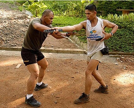 Teaching Icy Mike to Kali Stick Fight, Using what you know & adapting to  weaponry