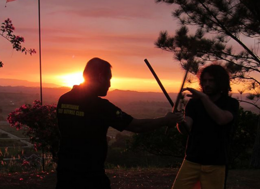 Filipino stick fighting