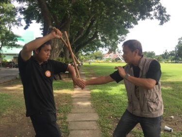 RED Covered Foam Practice Escrima Kali Arnis 28 Training Stick -WF0030A-CR